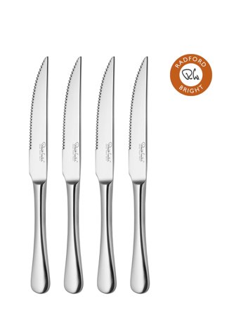 Robert Welch | Radford Bright Steak Knife, Set Of 4 | L24.5CM
