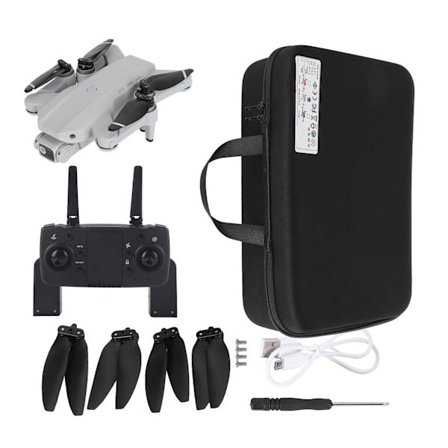 Profesjonell L900 PRO RC Drone 4K Dobbel HD Kamera Børsteløs Quadcopter Fjernkontroll Drone Grå Hvit Oppbevaringsveske