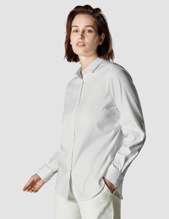 Shaping New Tomorrow - Female - Business Shirt - White - Regular Fit - Size S