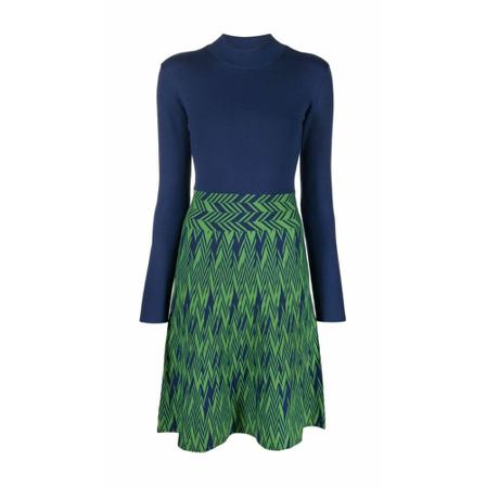 Emporio Armani, Short Dresses Niebieski, Kobieta, Rozmiar: M
