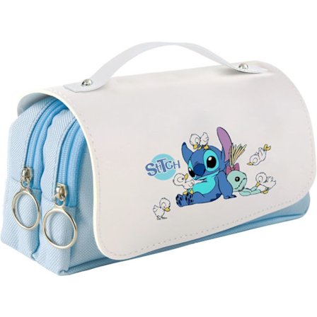 Penalhus med stor kapacitet og håndtag, slidstærkt penalhus til teenagere, piger, drenge, opbevaringsboks til brevpapir, gave