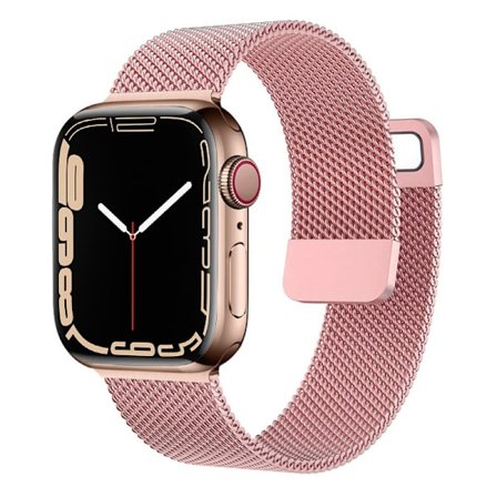 Kompatibel med Apple Watch Band 41mm 40mm 38mm, Rustfritt Stål Dame- og Herre Mesh Rem Stroppe for iWatch Series