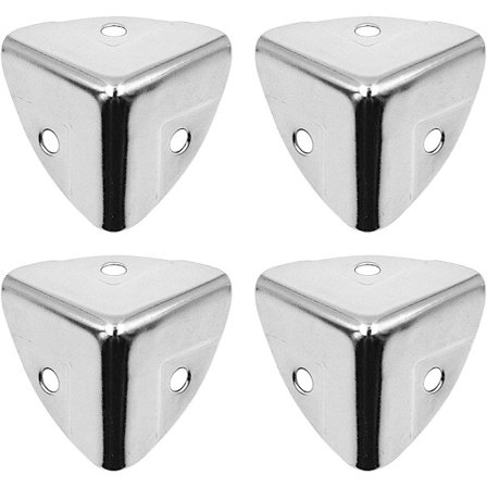 Hörnskydd i metall - Dekorativa hörnskydd - Antik brons - för bord, kistor, resväskor, smyckeskrin