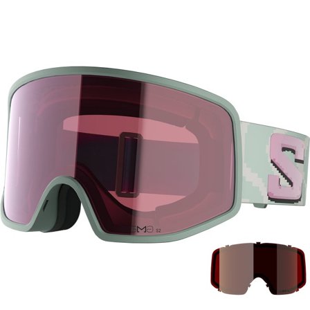 Salomon - Skibrille Unisex Sentry Pro Sigma (and Extra Lens) - Iceberg Green