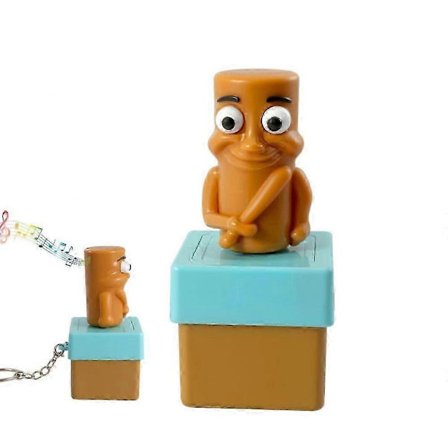 Italialainen Brainrot Ääni Avaimenperä Tung Tung Tung Sahur Fidget-lelu [D]