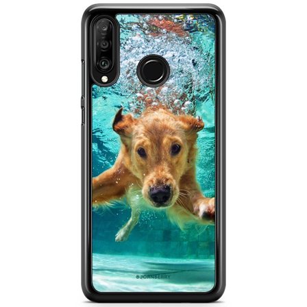 Bjornberry Hårdskal Huawei P30 Lite - Hund i Vatten