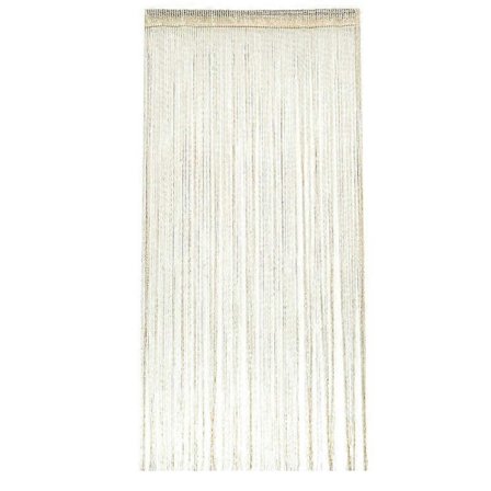 Dörrfönsterdekoration Flugskärm Frans Tofs Gardin Snöre Glitter Gardiner Rum Hängande Gardiner