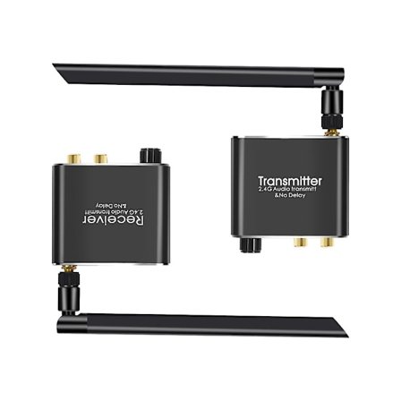 50m 2,4g Trådløs Audio Musik Sender Og Modtager Med 3,5mm R/l RCA Trådløs Audio Adapter