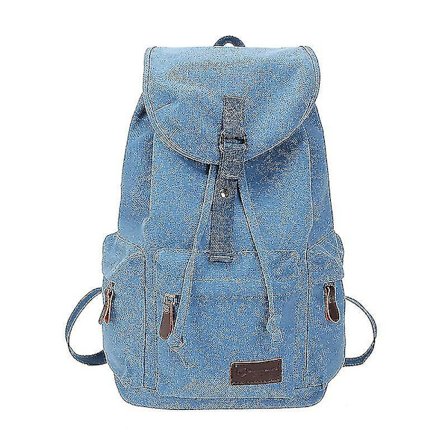 Mode Vintage Canvas Rygsæk Mænds Rygsæk Skoletaske Trækpose Rygsæk Wo