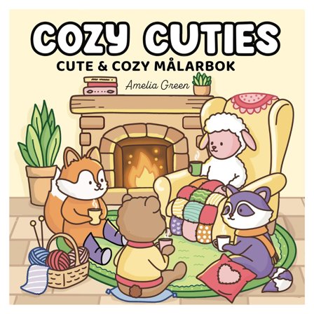 Cozy Cuties : Cute & Cozy målarbok