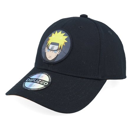 Difuzed - Black - adjustable - Cap - Naruto Shippuden Black Adjustable - Hatstore