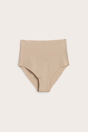 Kappahl | Truse med lett sømløs form Brun XS | Brun