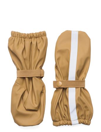 Pu Rainglove Accessories Gloves & Mittens Rain Gloves Gul Lindex