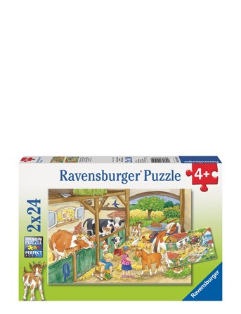 Ravensburger | A Day At The Farm - 2X24P | ONE SIZE