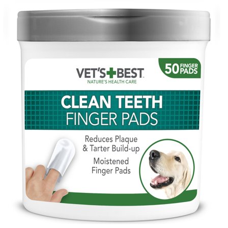 Vet's Best Dental Finger Pads - 50stk
