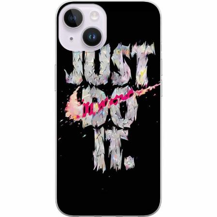 Apple Iphone 14 Genomskinligt Skal Nike