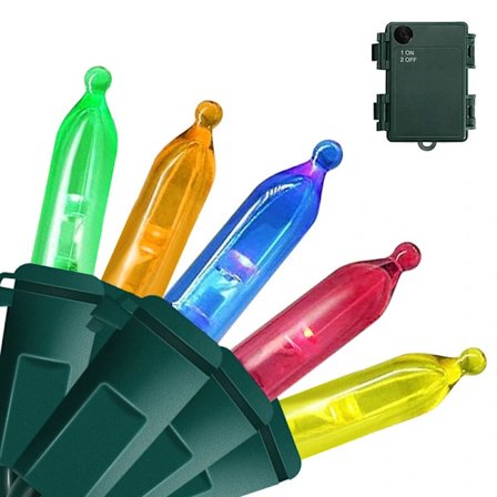 /EA/Utendørs LED-lyssløyfe med bobleplugg, vanntett for jul