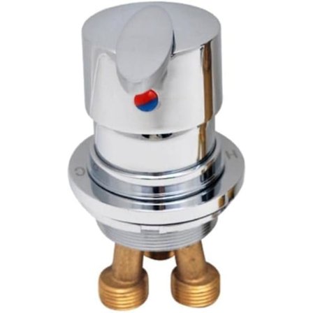 Badekarbatteri Bademikser Todelt Dusj Kraner Varmt Og