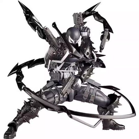 Yamaguchi Style Marvel Venom 3 Svart og Hvit Anti-Venom Agent Action Figur Modell Leke[GKS]