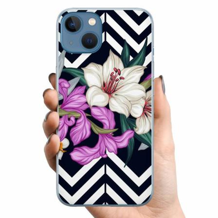 Apple Iphone 14 Plus Tpu Mobilskal Blommor