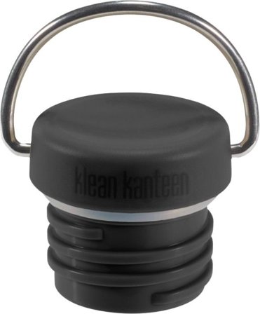 Klean Kanteen Loop Cap w/Bale (for Classic Bottles) Black - Tillbehör För Vattenflaskor