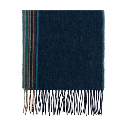 PS By Paul Smith, Wool scarf Blauw, Heren, Maat:ONE Size,wol,Streeppatroon