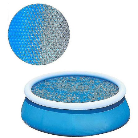 Solar cover för set uppblåsbar 8 10 12 15ft paddlingspool (hy)