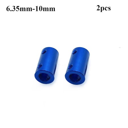 2 stk stiv akselkobling 3D-skriverdeler 6,35MM-10MM