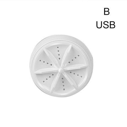 Bärbar tvättmaskin Mini Turbo USB driven Tar bort smutstvättmaskin Tvättmaskin för resor hem