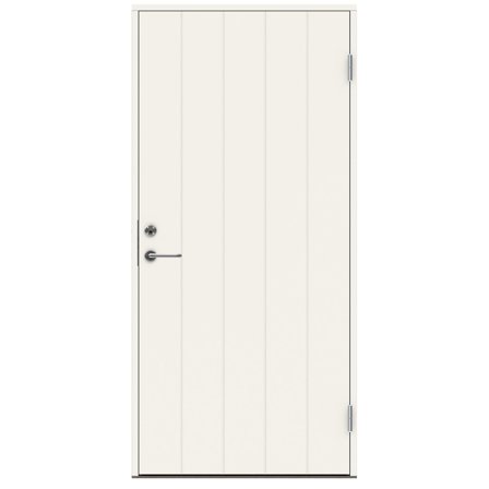Swedoor P-100 Ytterdörr vit (S 0502-Y) 2080x988 mm, Dörrar