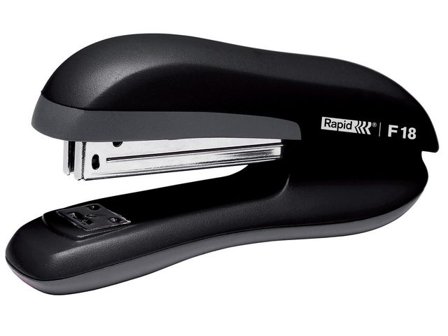 RAPID F18 häftapparat 26/6 klammer 30 arks kapacitet svart - Lyreco - Kontorsmaterial - Till skrivbordet - Häftapparater - Manuella