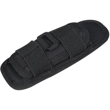 Taktiska midjeväskor, Bälte Pack Väska 360 graders rotation Ficklampshållare Påse Camping Utomhus Cover Svart