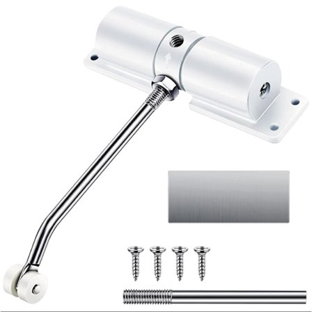 Automatic Door Closer (White)