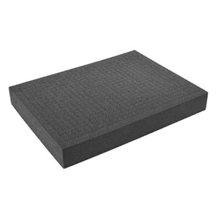 Plockskum kompatibelt med verktygslåda Förskuret skuminlägg Högdensitets Shadow Foams 410x250x80mm