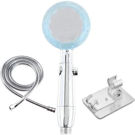 Duschmunstycke Duschmunstycke Duschmunstycke Handdusch Anti-kalk duschmunstycke Anti Kalksten I Bärbar vattenabsorption Duschförstärkare Set