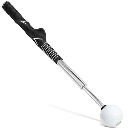 Udtrækkelig Golfsving Træningsassistent Stav Professionel Golfsving Greb Trænere Kompatibel med Chipping Putting Træning