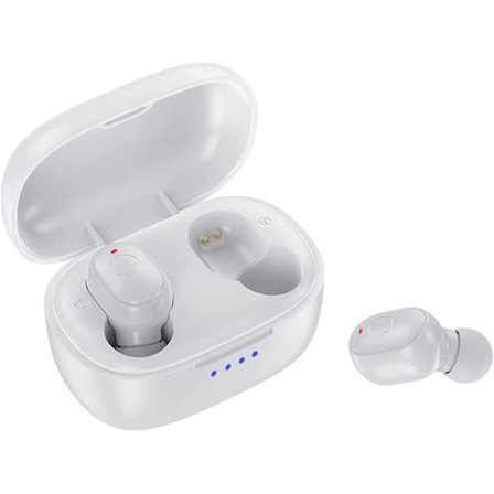 Langattomat True Wireless -nappikuulokkeet, Bluetooth-kuulokkeet mikrofonilla, 8 mm:n elementit, joissa on suuri basso, IPX5-vedenkestävä, 35 tunnin 