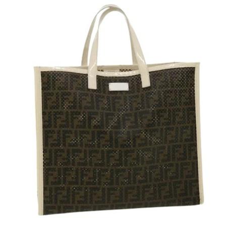 Fendi Vintage Pre-owned Canvas totes Brun, Dame Vintage Tasker, Størrelse: ONE Size
