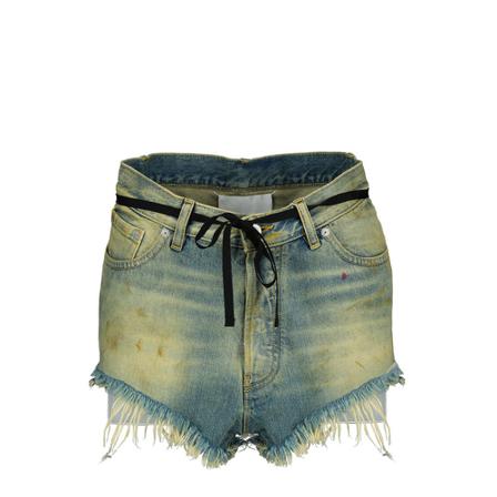 Maison Margiela Denim Shorts Blå, Dame