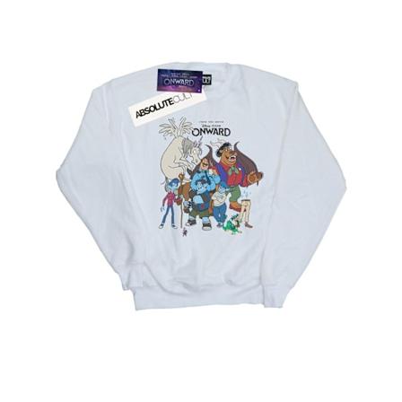 Disney Herr Onward Karaktär Collage Sweatshirt 5XL Vit White 5XL