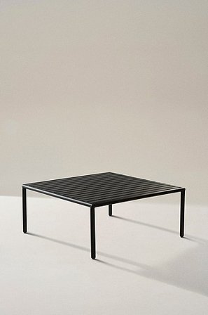 Jotex - Soffbord 80x80 Cm Aluminium Svart MENTON - Köp Utebord hos Jotex