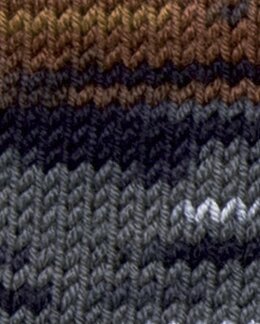 Garn Merino Baby Braun/grün multi