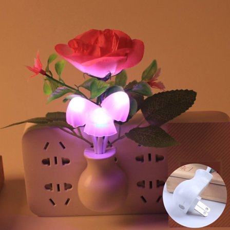 LED Lampe Rose Lampe US PLUGROSE ROSE