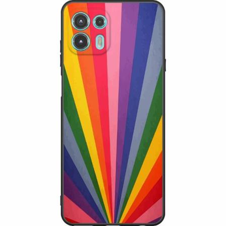 Motorola Edge 20 Lite Svart Skal Color