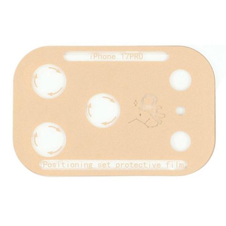 Kameralinsebeskytter for iPhone 17 Pro Herdet Glass Linsefilm Nøyaktig Plassering Enkel Installering