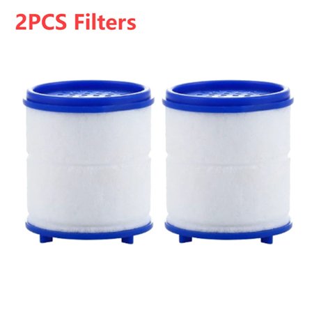 2-40st Kran Vattenfilter Element Tar Bort Klor Tungmetaller Filtrerade Duschhuvuden Bad Filtrering Renare Mjukgör Hårt Vatten