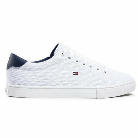 Tommy Hilfiger Sneakers , Wit , Heren , Maat: 43 EU