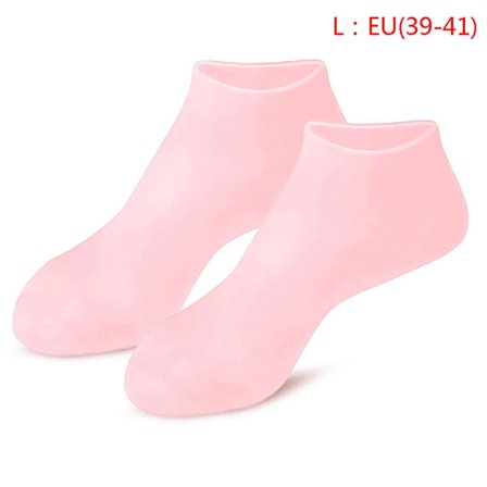 Smertelindrende Silikonverktøy Fuktighetsgivende Spa Gel Sokker Eksfolierer og Forebygger Tørrhet Sprekker Død Hud Fjerner Beskytter