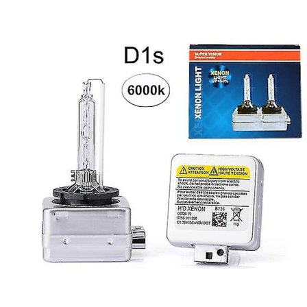 Xenon-lamput +50% D1s 35w 6000k 2-pakkauksessa Xenon Lamps Pk32d-2