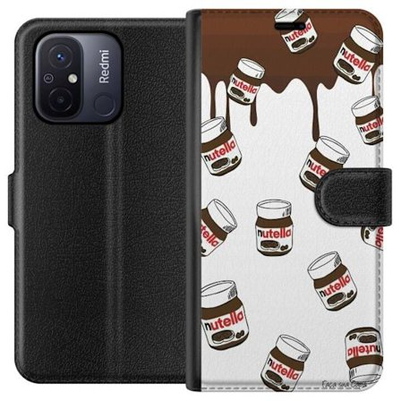 Kompatibelt Lommeboketui til Xiaomi Redmi 12C Nutella Kawaii Style Søt Dessert